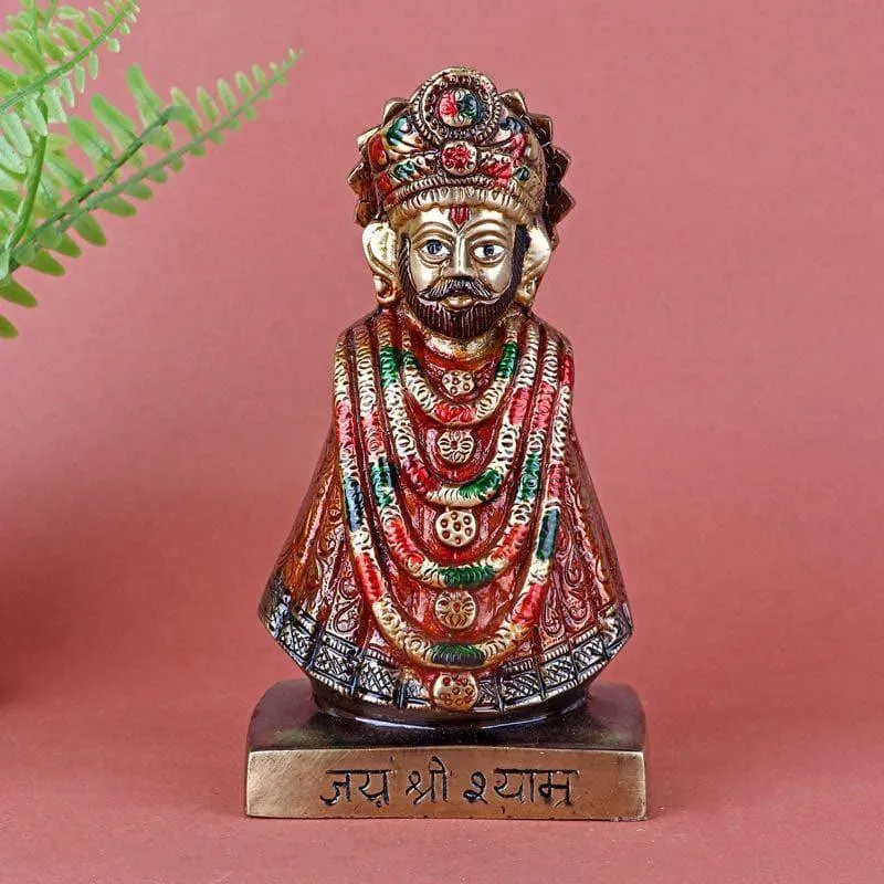 Khatu Shyam Ji Brass Idol media 1