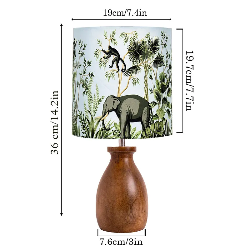 Osprey Fabric Table Lamp - Multicolor media 5