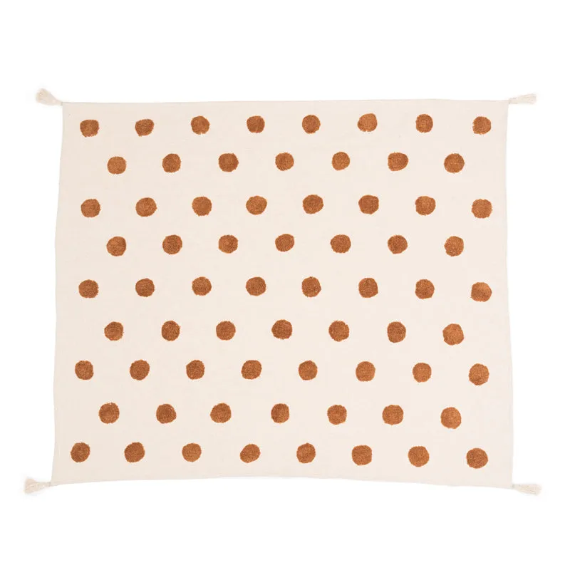 Ivalo Table Tufted Tassled Throw - Rectangle media 5