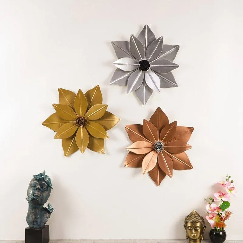 Florona Iron Wall Accent - Set Of Three media 1