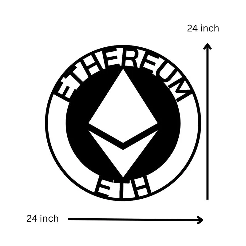Ethereum Black Iron Wall Accent media 5