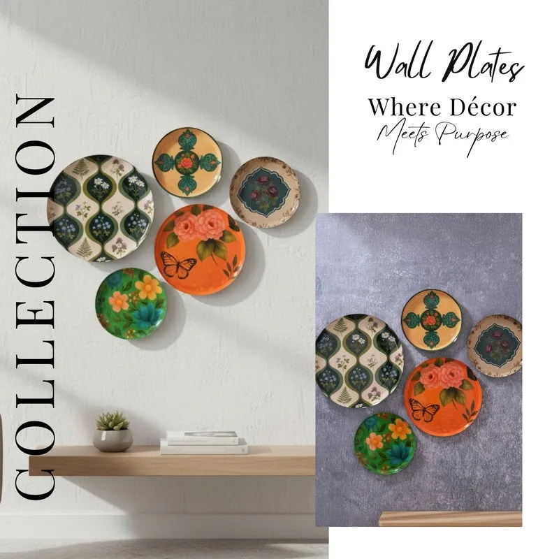 Natures Wings Wall Plate - Set of Five media 10