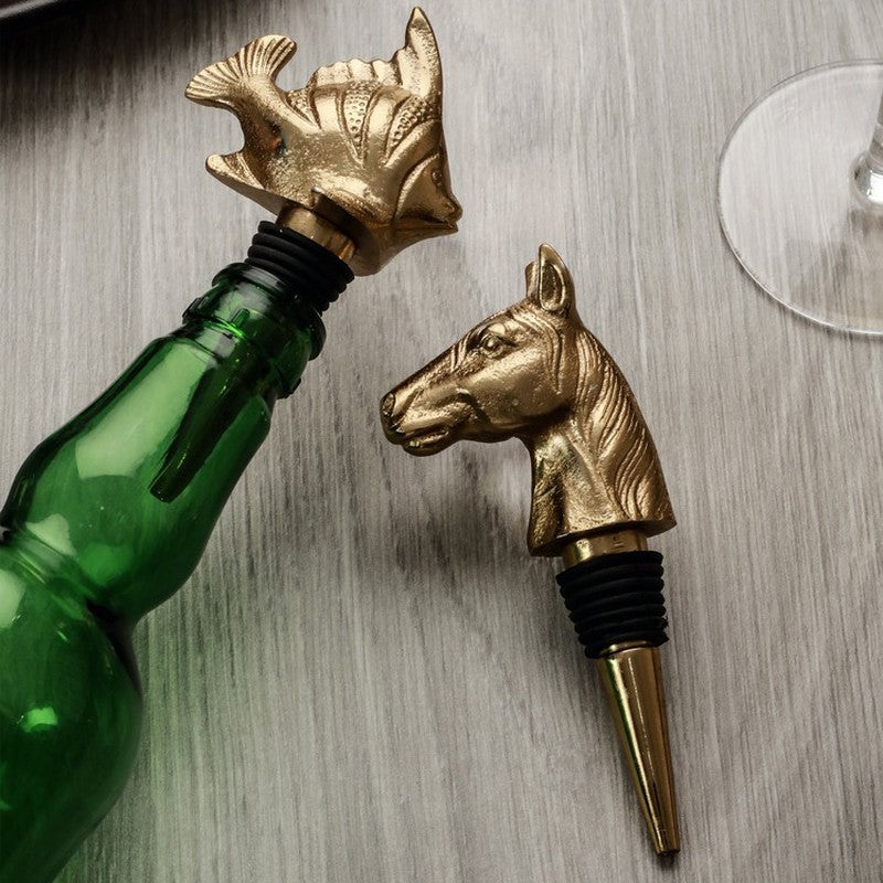 Zelric Bottle Holder & Opener - Two Piece Set