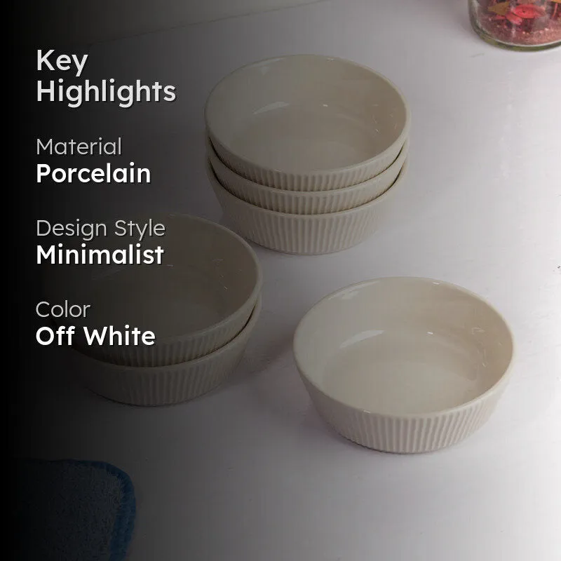 Eldrin Snack Bowl(200 mL) - Set Of Six media 2