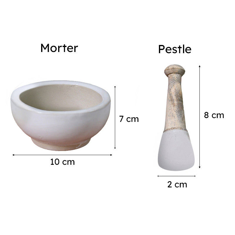 Vita Grind Ceramic Mortar & Pestle - Two Piece Set media 6