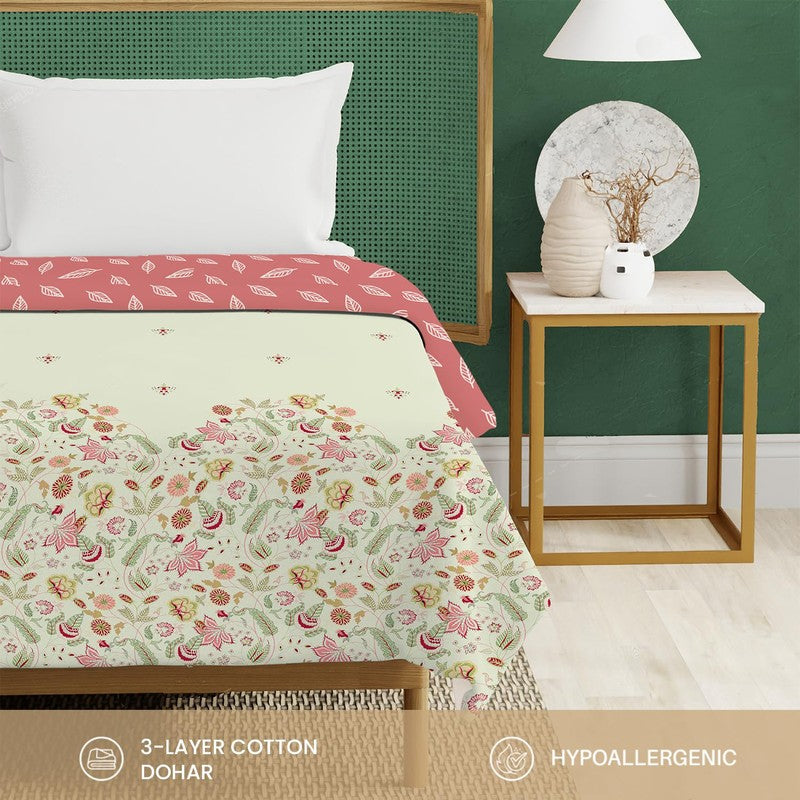 Urban Space Floral Reversible Blanket - Pink media 6