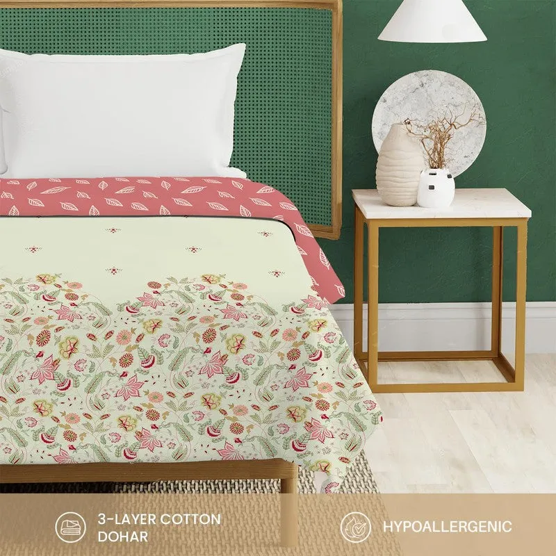 Urban Space Floral Reversible Blanket - Pink media 6