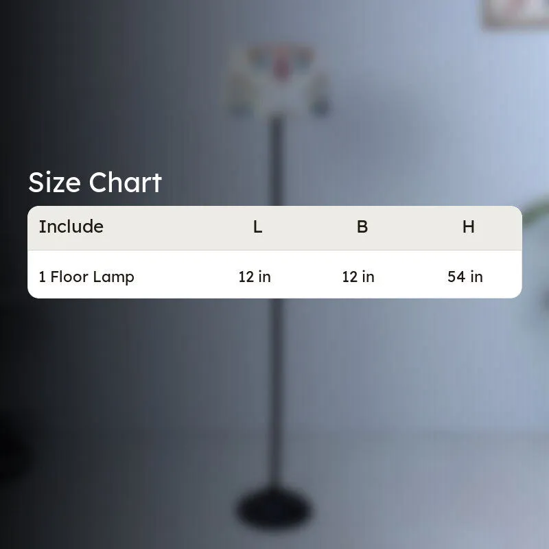 Nordlys Printed Metal Floor Lamp - Black media 5
