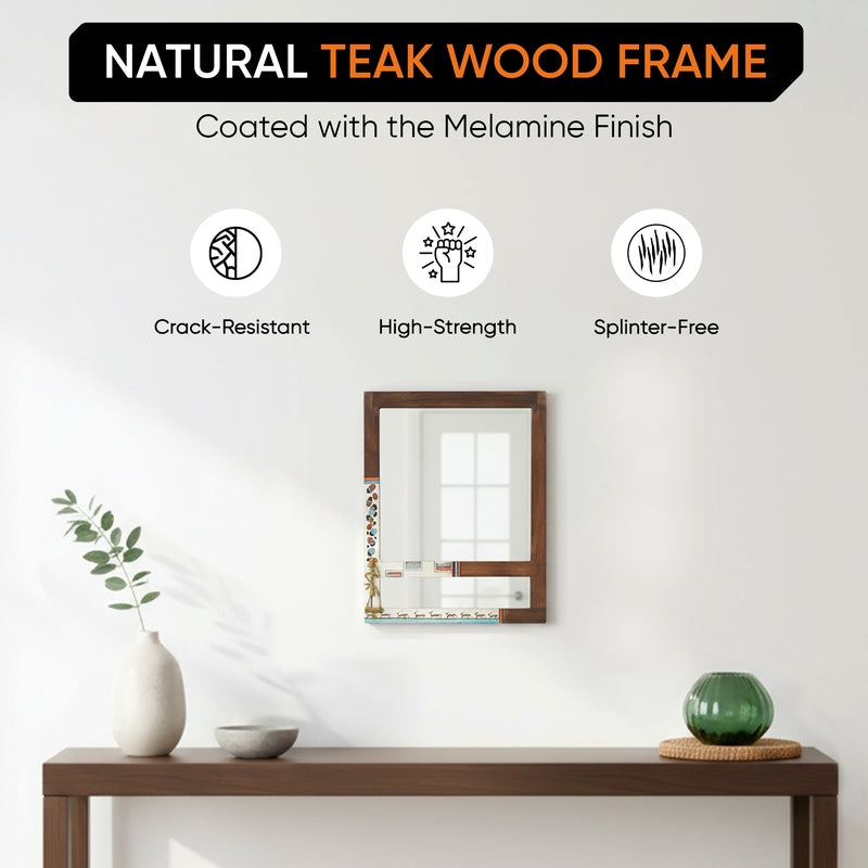 Brada Wooden Mirror media 8