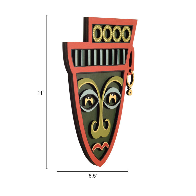 Inerney Mask Wooden Wall Accent media 6