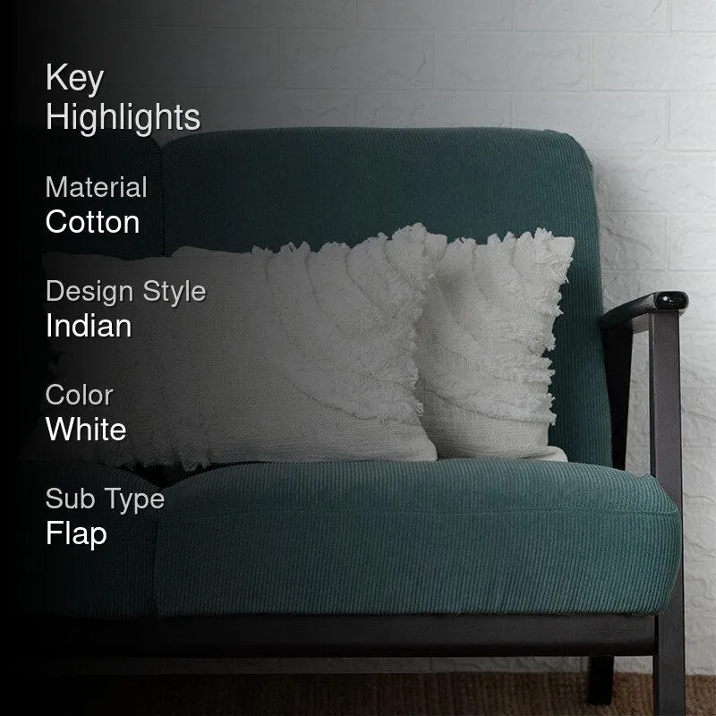 Wavy Tufted Cushion Cover - Set Of Two media 2