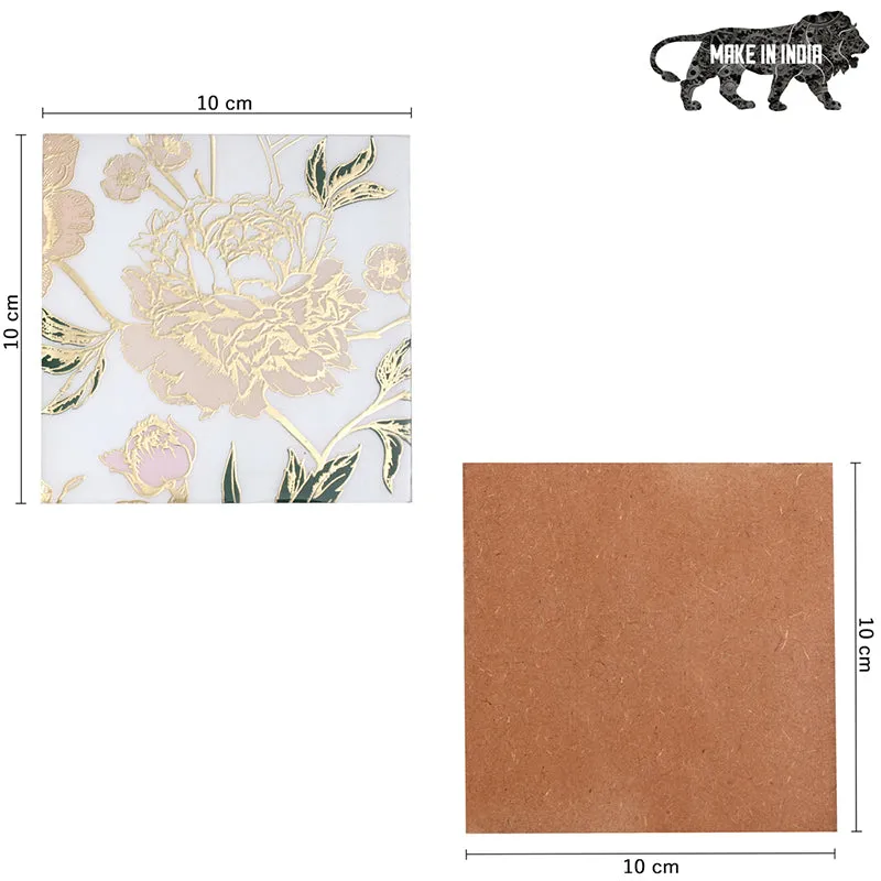 Gild Rosa Coaster - Seven Piece Set media 8
