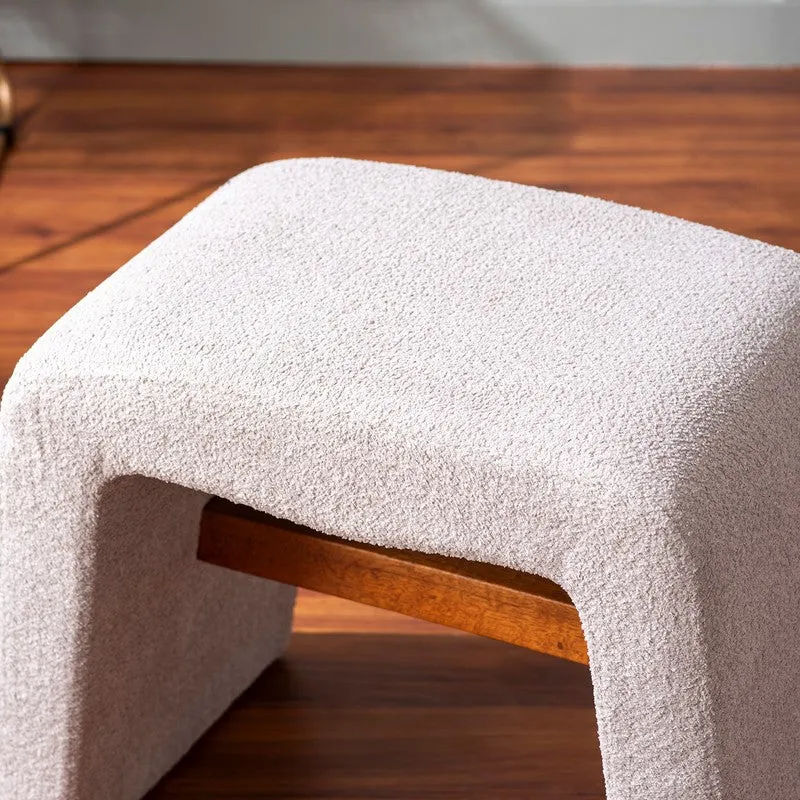 Hearth Fabric Stools (Beige) - Set of Two media 7
