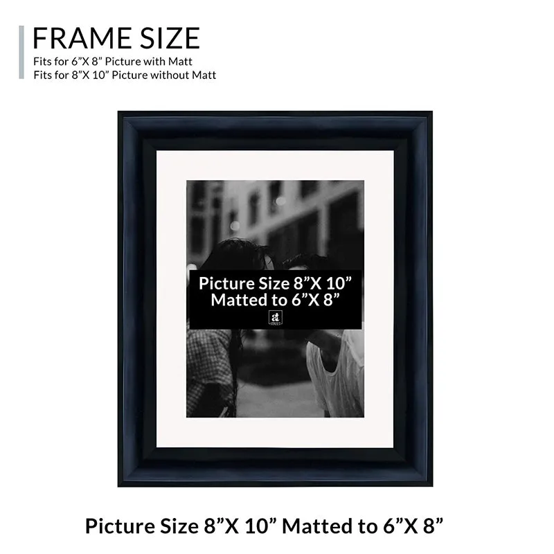 Timberina Photo Frame (Black) - Set Of Four media 8