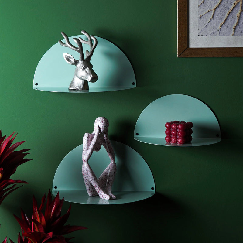 Sky Ledge Metal Wall Shelf - Set Of Three