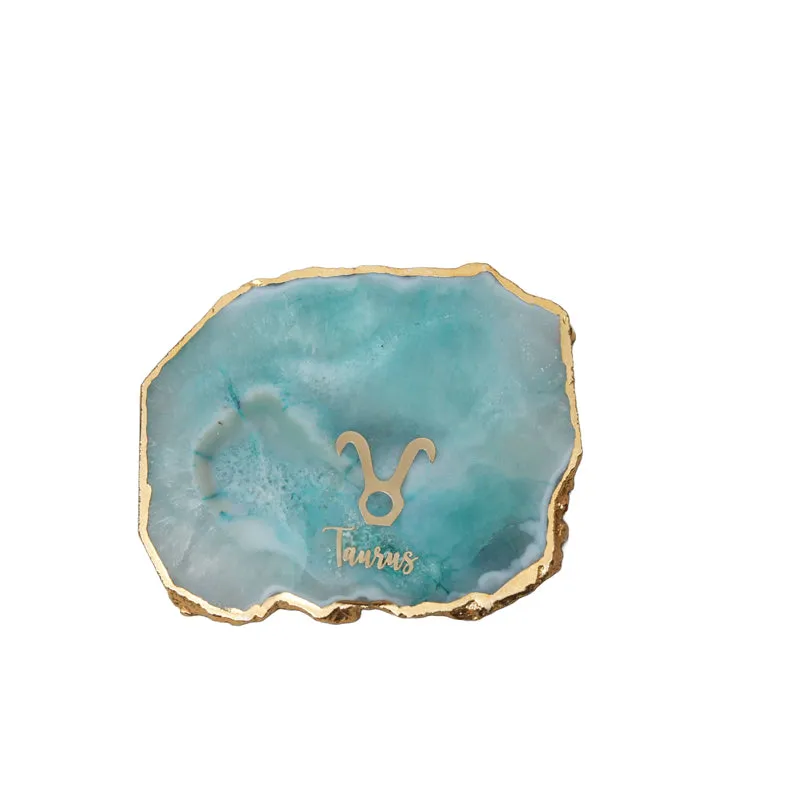 Taurus Agate Coaster - Turquoise media 4