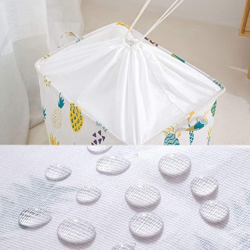 Stylish Grey Laundry Hamper  Lightweight & Foldable Storage Basket media 4
