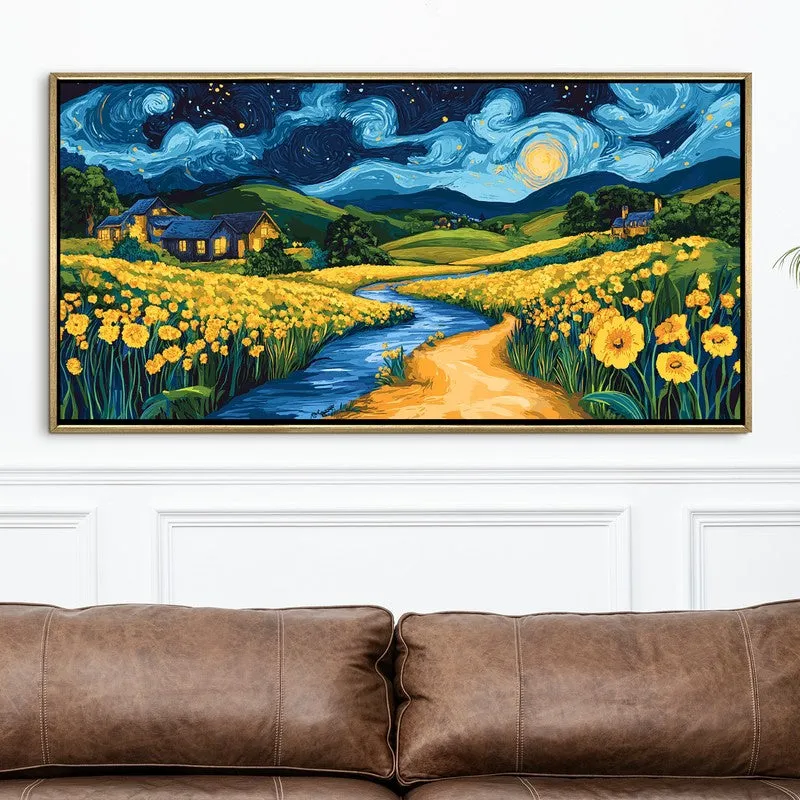 Infinity Canvas Wall Painting With Frame media 4