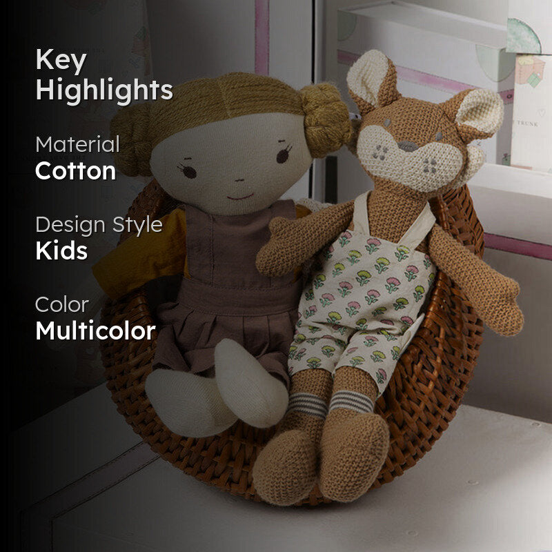 Judy & Buddy Baby Gift Basket - Three Piece Set media 2