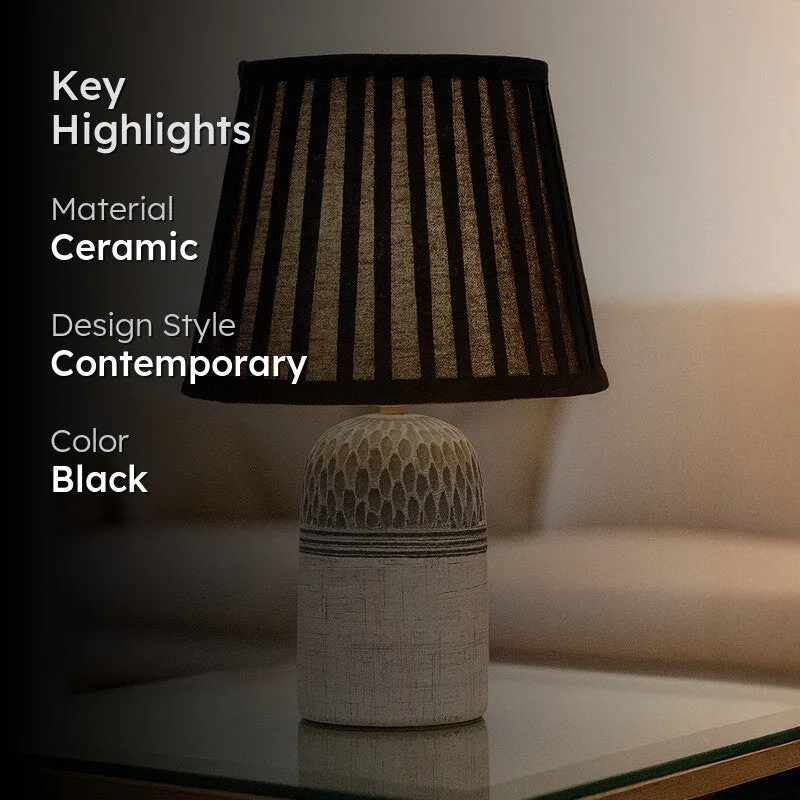 RadiNest Adaptive Ceramic Table Lamp - Black media 2
