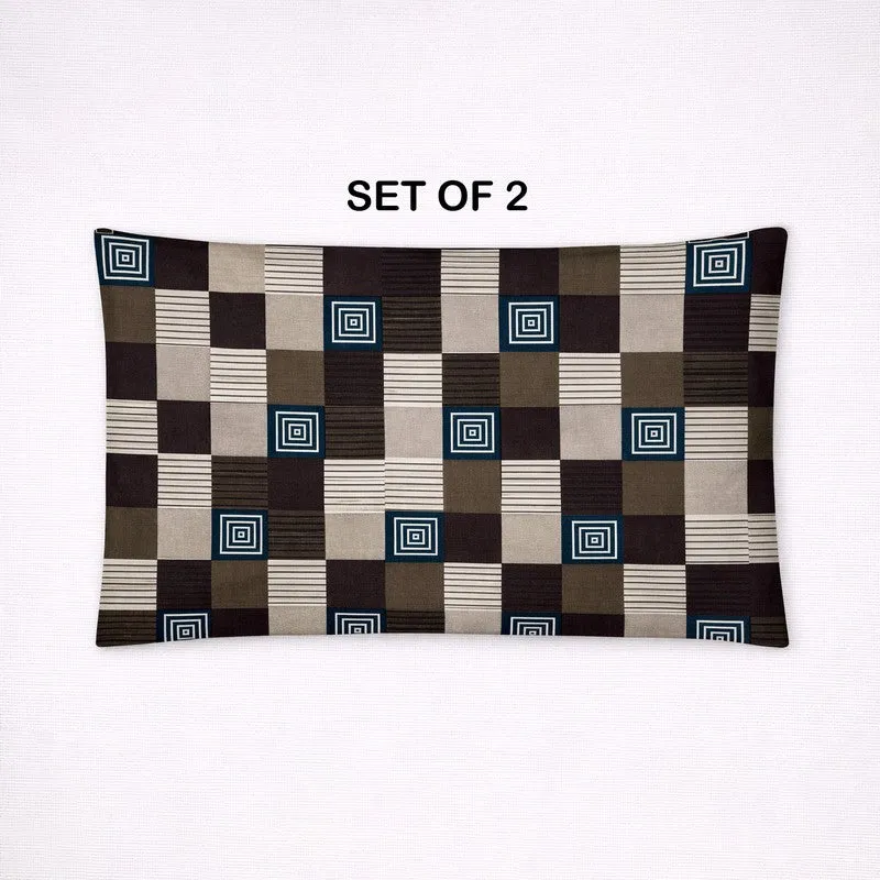 Classic Checks Cotton Bedsheet - 300 TC media 6