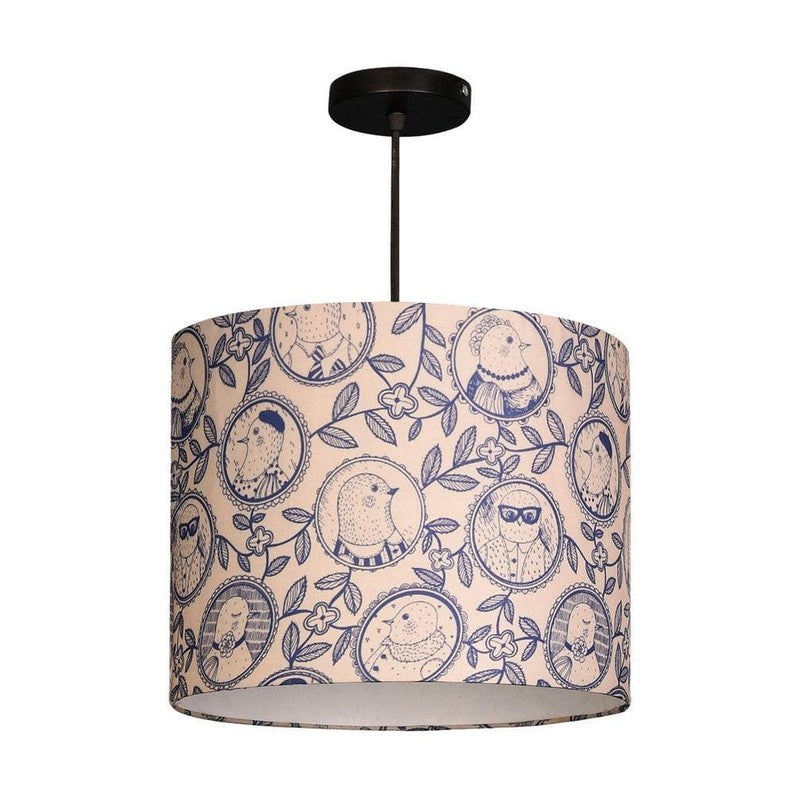 Bird-Bae Fabric Ceiling Lamp- Large media 3