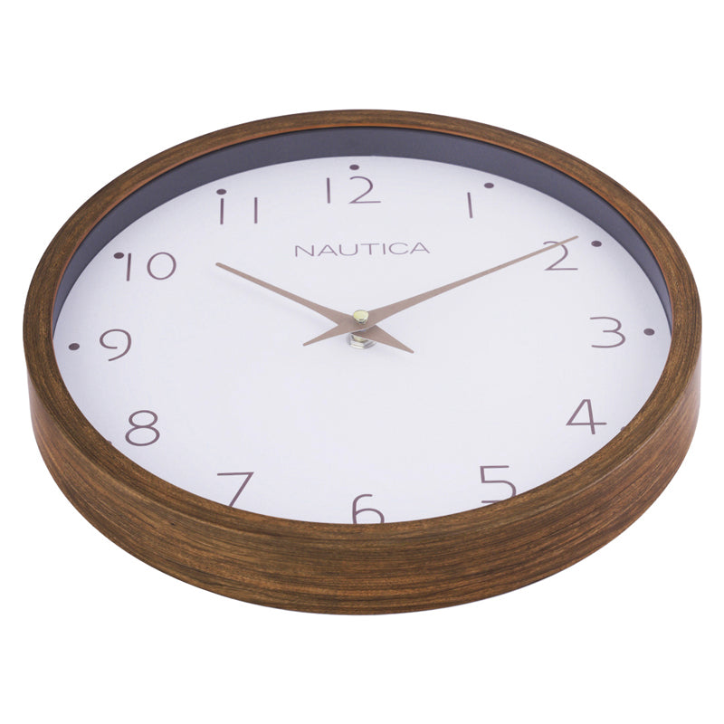 Velden Analog Wall Clock - White media 4