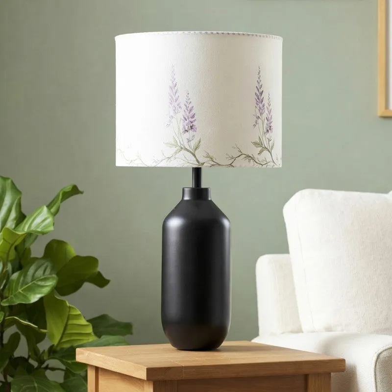 Lumero Accent Fabric Table Lamp - White media 4