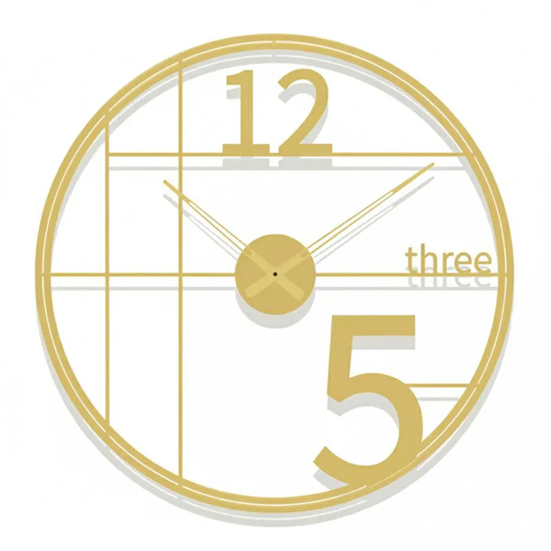 Krios Decorative Analog Wall Clock media 4
