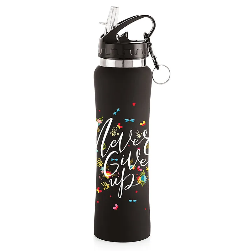 Never Give Up Sipper Water Bottle - 750 mL media 1
