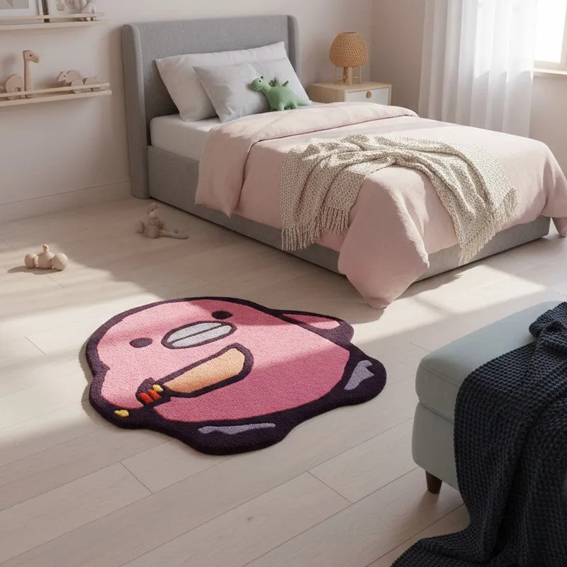 Chubby Wool Carpet - Pink media 3