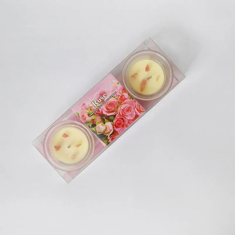 Solvyn Scented Candle (Rose) - Set Of Two media 4