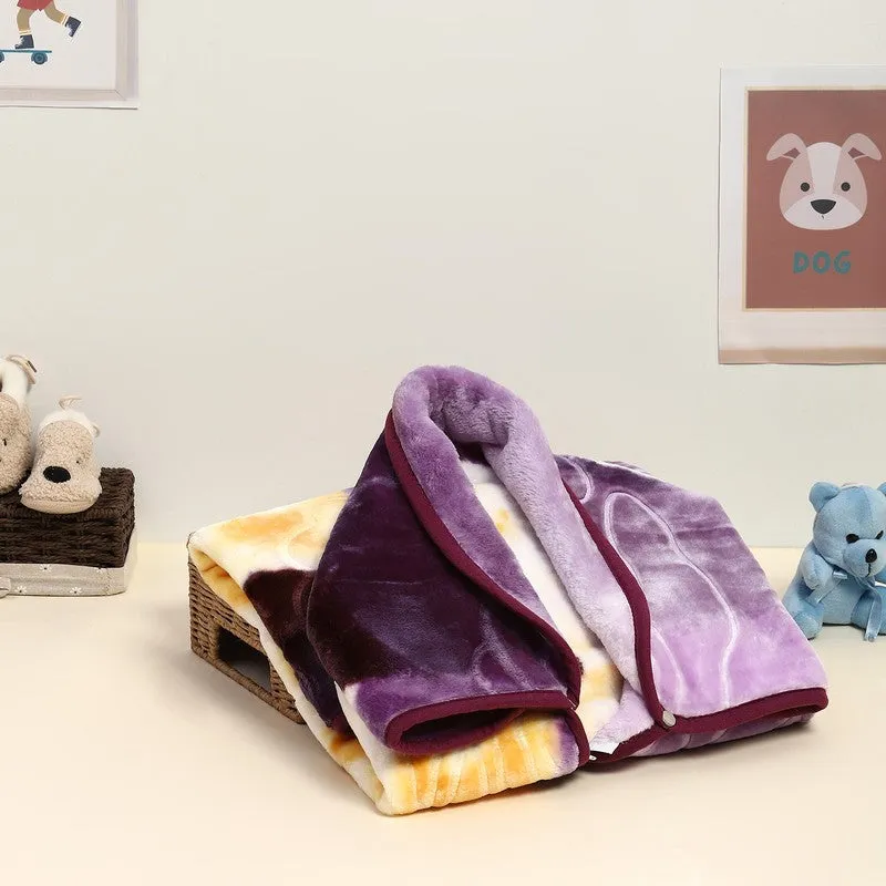 Monte Carlo Cloud Dreams Blanket (Purple) - 553 GSM media 3