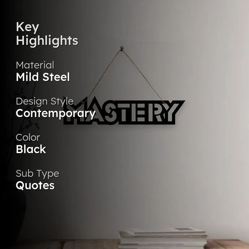 Mastery Mild Steel Wall Accent media 2