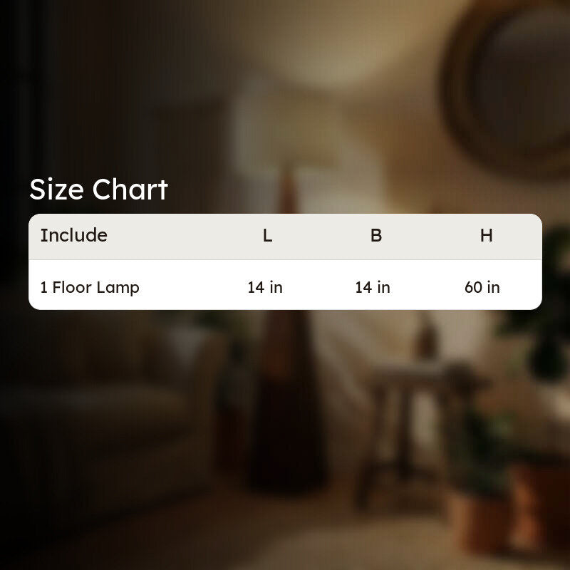 Gloriana Jute and Wood Floor Lamp media 10