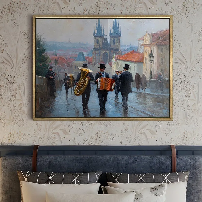 Cathedral Canvas Wall Painting With Frame media 5