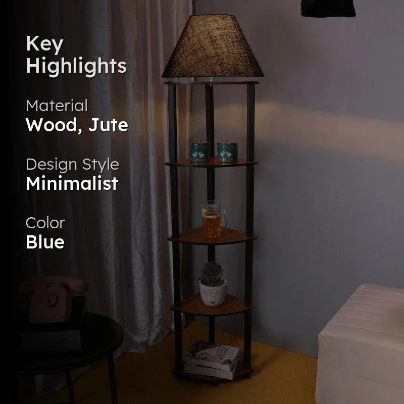 Opulent Beam Floor Lamp (Blue) media 2