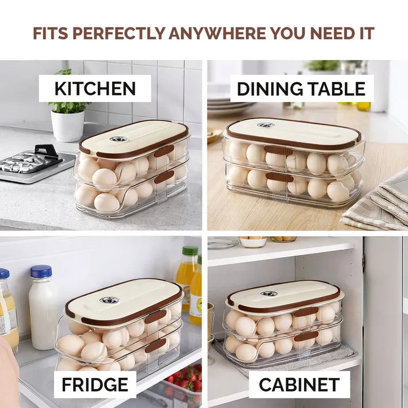 Rioware Egg Nest Fridge Organizers media 7