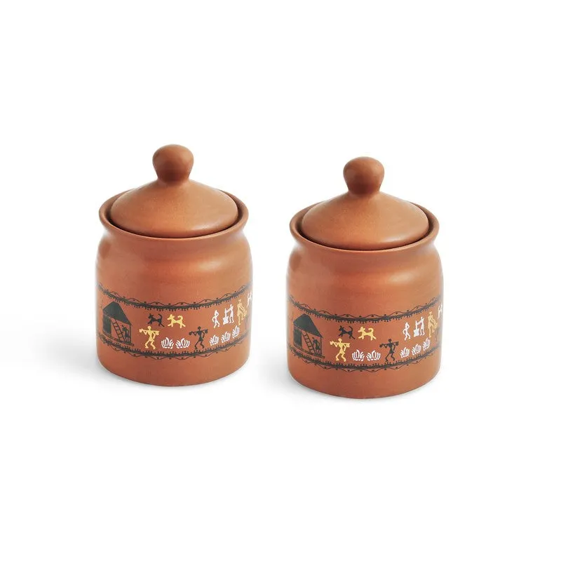 Orna Luxe Ceramic Jar (250 mL) -Three Piece Set media 3