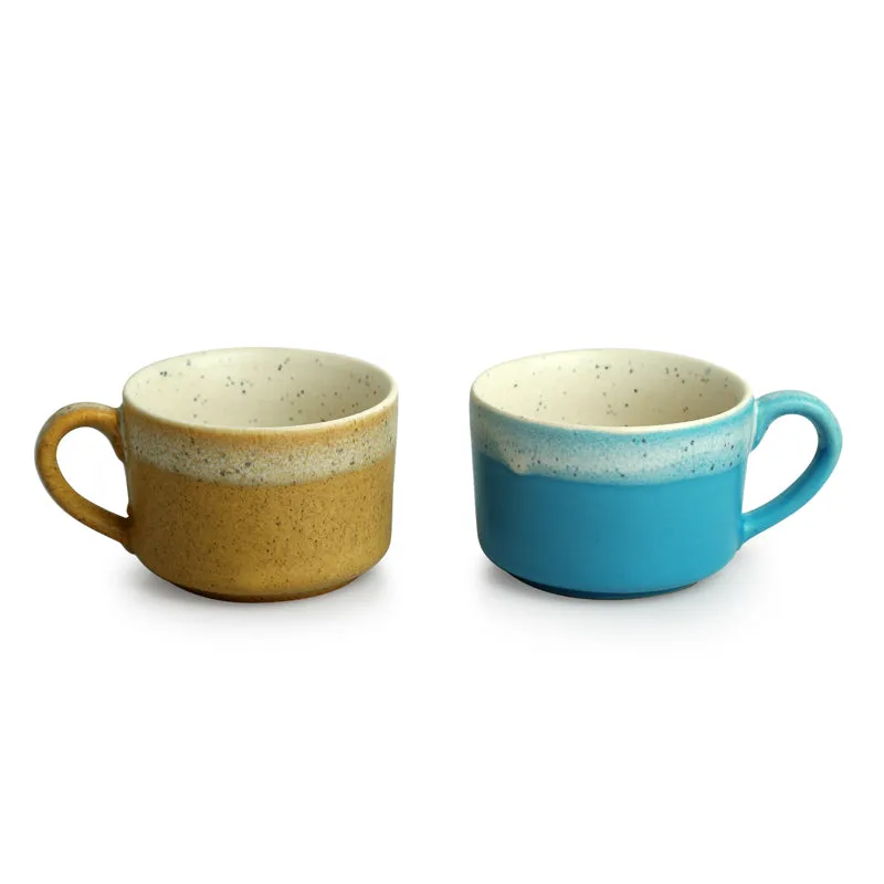 El-Bahr Ceramic Tea Cup (200 mL Each) - Set of Two media 3