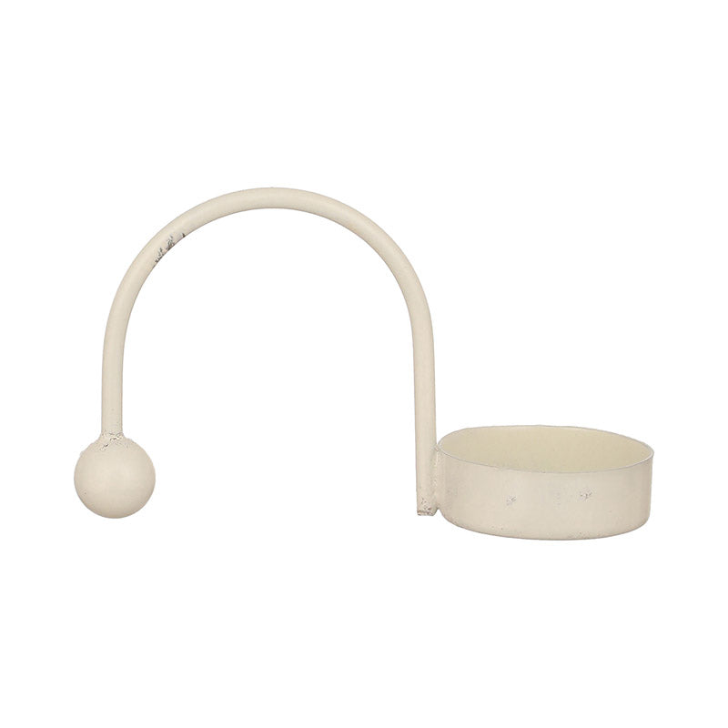 Zuria Tealight Candle Holder (White) - Set of Four media 3