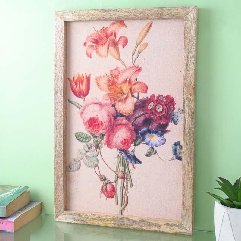 The Bouquet Canvas Painting media 3