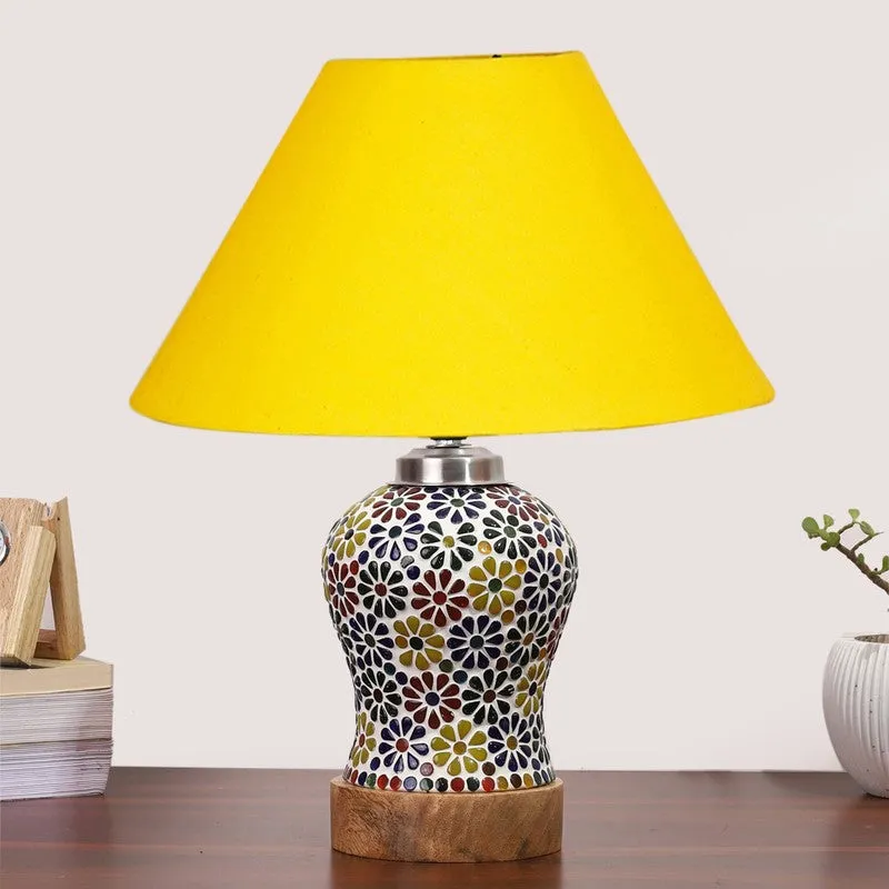 Zenvia Wooden Table Lamp - Multicolor media 3