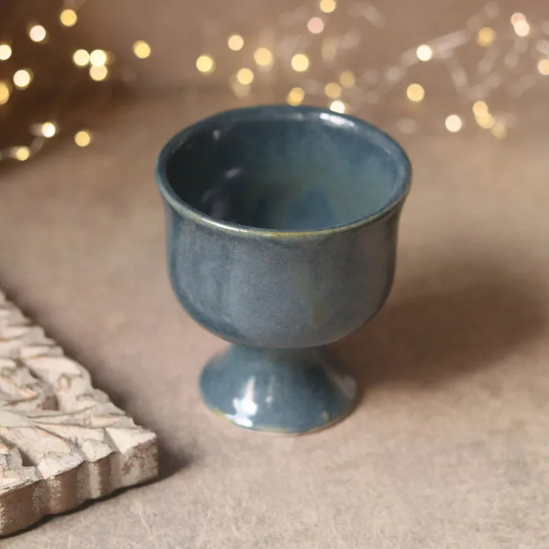 Alto Mettalica Icecream Cup (180 ML) - Blue media 3