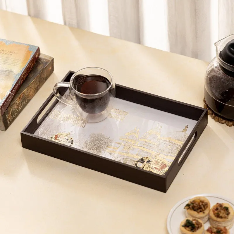 Heritage Rectangle MDF Serving Tray media 1