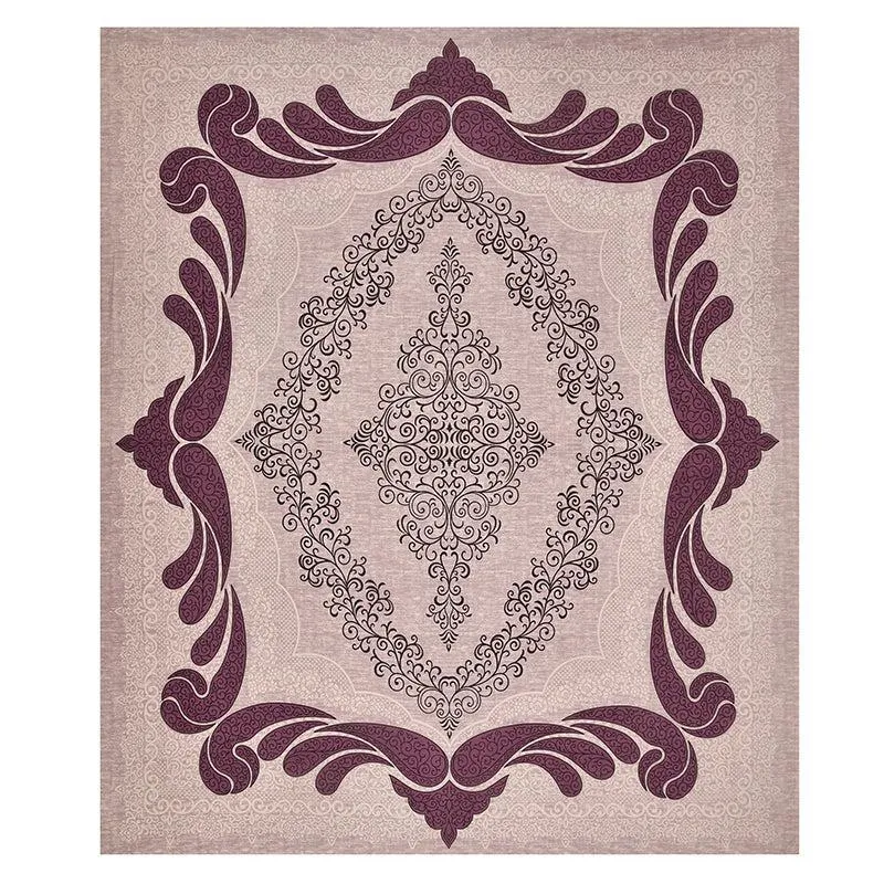 Aarna Artistry Ethnic Cotton Bedsheet (Pink) - 150 TC media 6