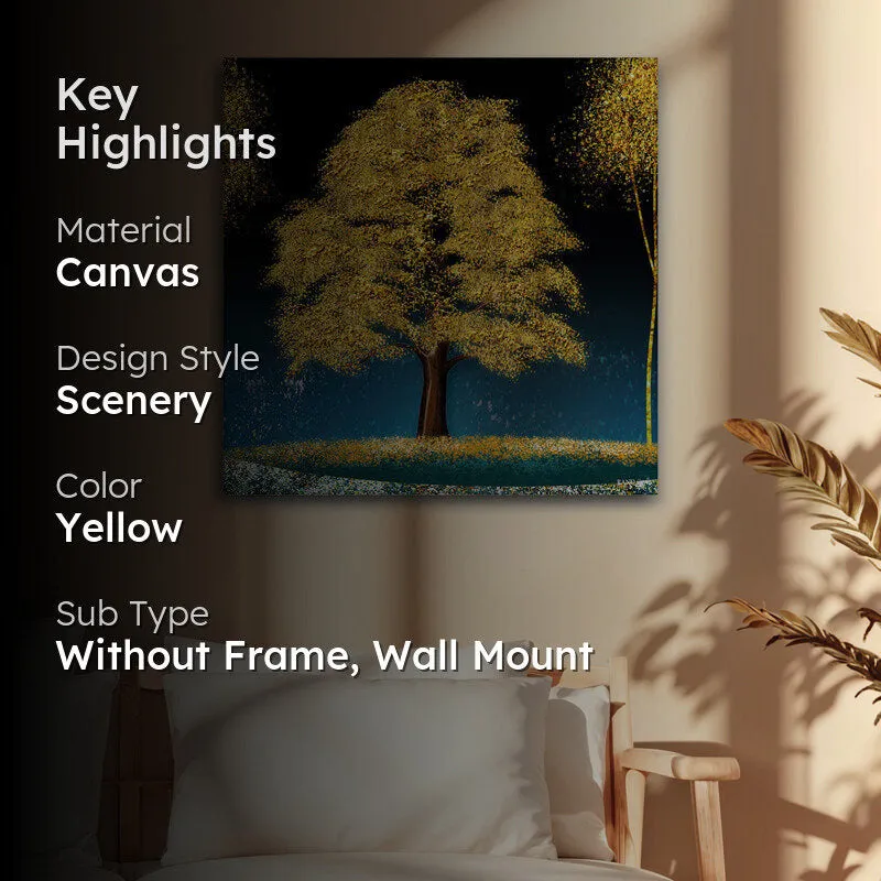 Tree Of Solitude Wall Painting media 2