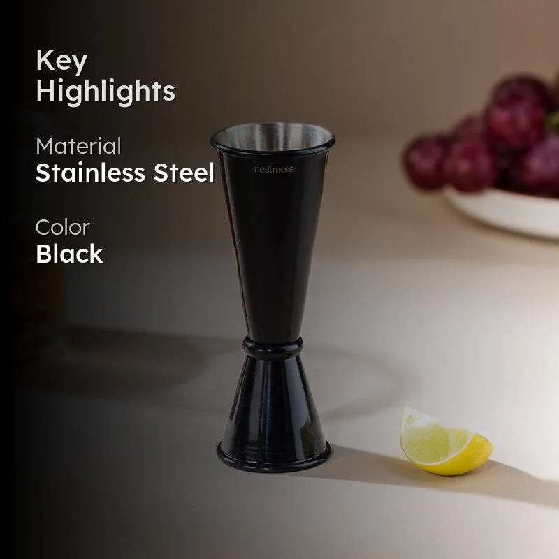 Eclipse Measure Stainless Steel Jigger - 30 ML/60 ML media 2