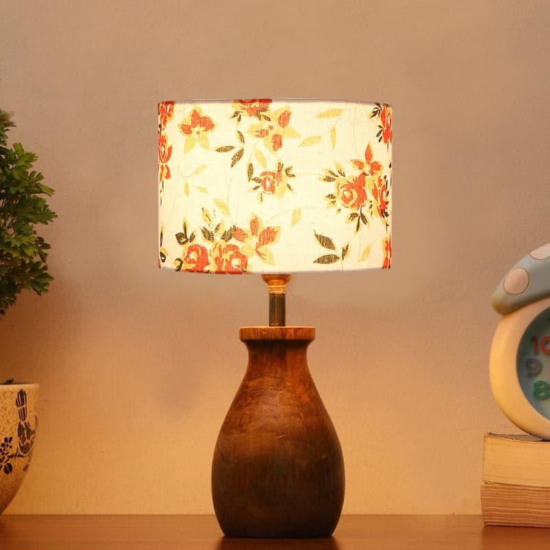 Sheldo Ibis Fabric Table Lamp - Multicolor