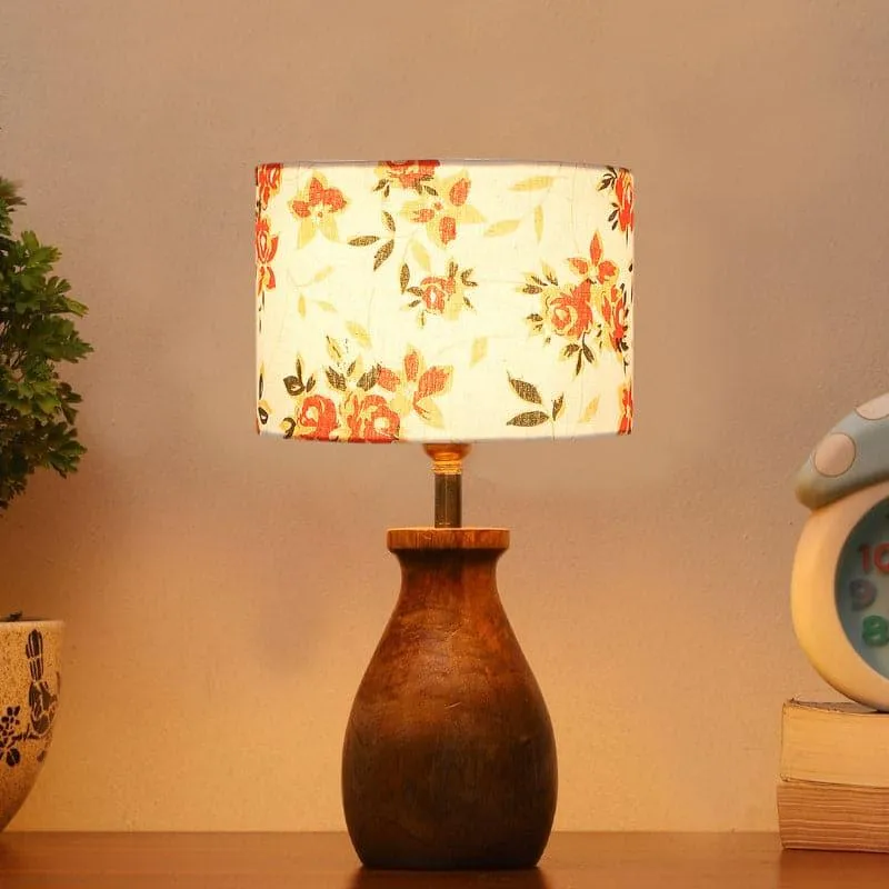 Sheldo Ibis Fabric Table Lamp - Multicolor media 1